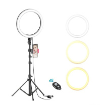 Manufacturer 10 inch desktop fill light 26CM live fill light mobile phone selfie BT remote control ring light